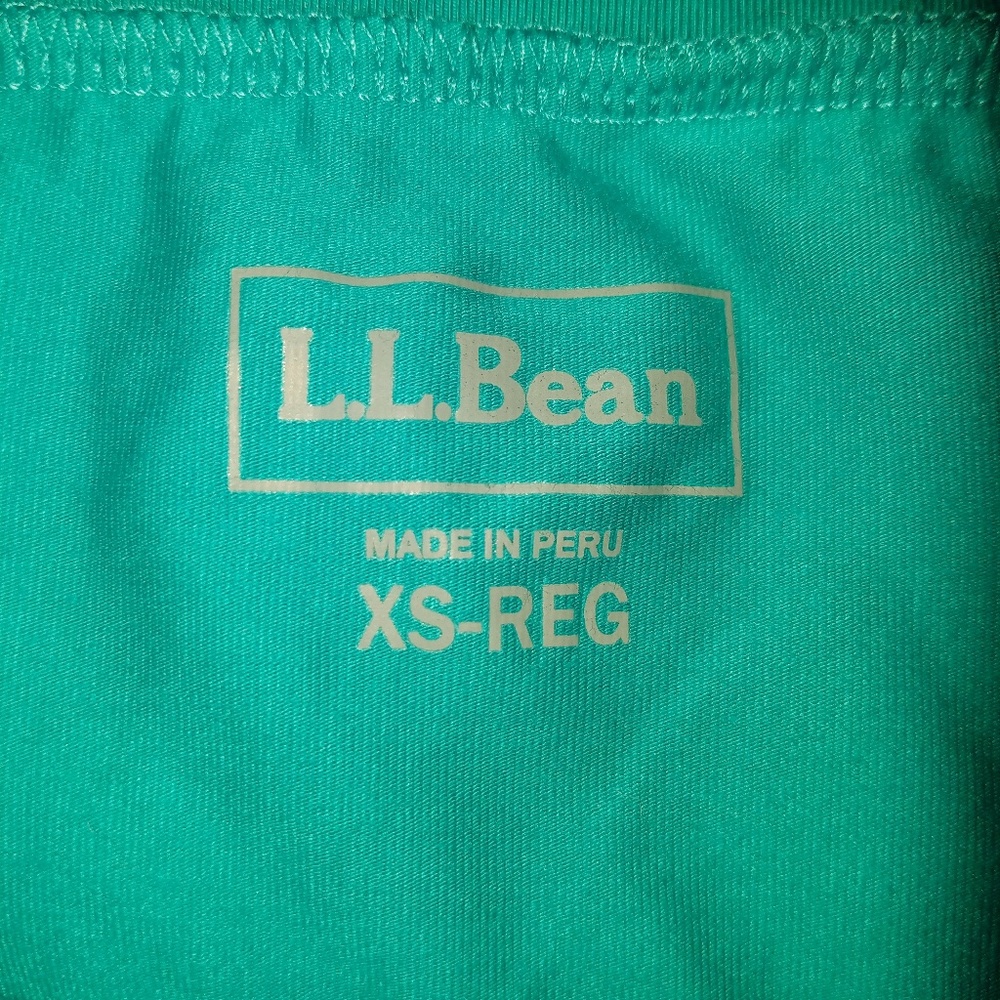 LL BEAN TEAL STRETCHY SKIRT SIZE XS - Picture 6 of 6